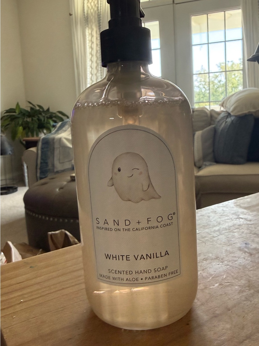 Sand & Fog White Vanilla Scented Hand Soap - with ghost!  Large